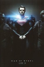 MAN OF STEEL MOVIE POSTER, 27x40, ORIGINAL, 2-SIDED