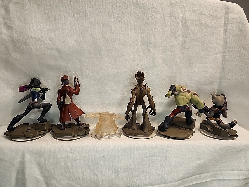 Disney Infinity 2.0 Figures Marvel Guardians of the Galaxy Lot of 5