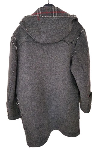 Mens BURBERRY distressed wool duffle coat/jacket Size 50REG/XL/2XL. RRP £1,490. - Picture 15 of 19