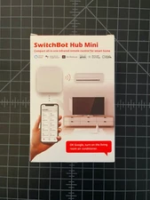 SwitchBot Hub Mini Smart Remote  IR Blaster, Link SwitchBot to Wi-Fi