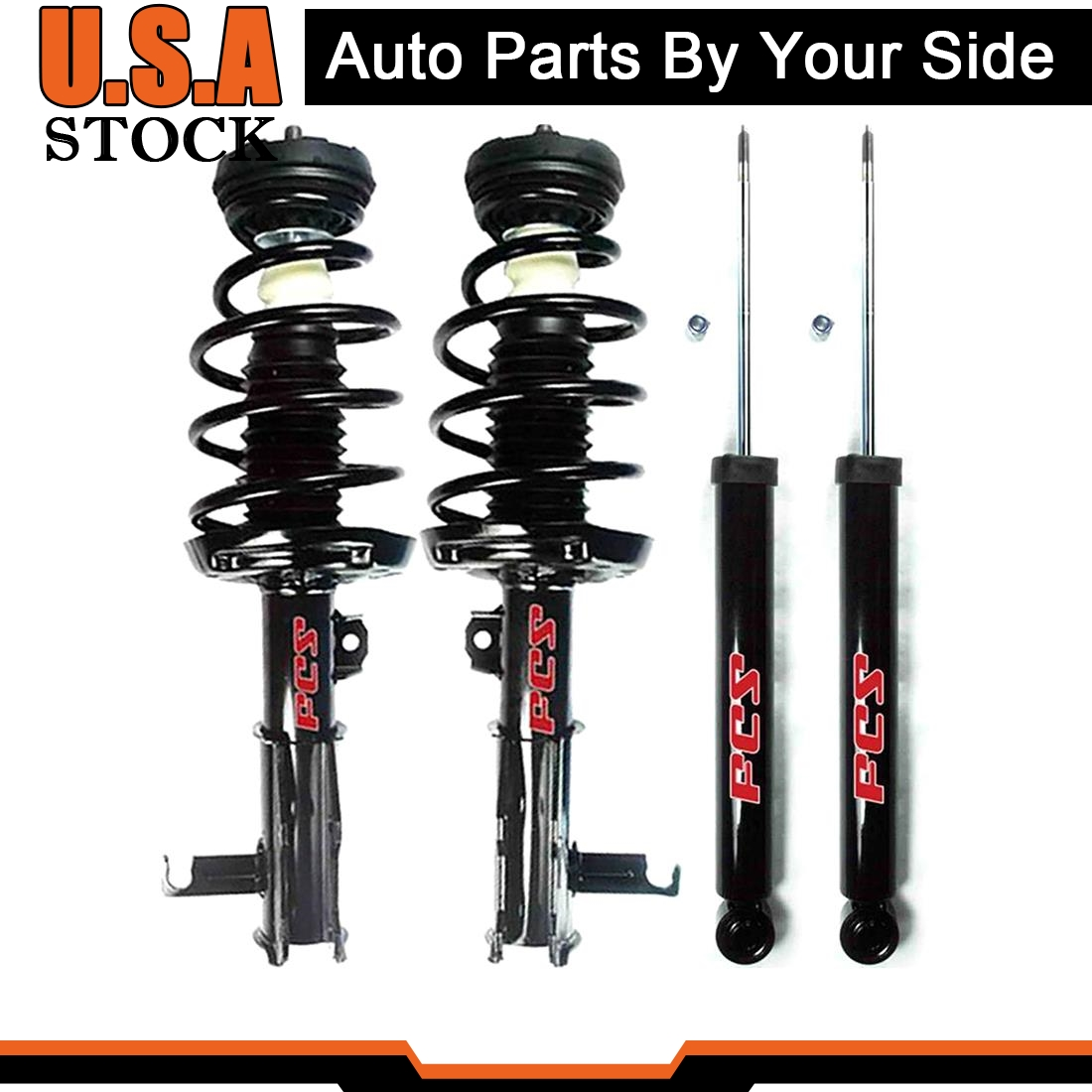 New OE Front Struts & Rear Shocks With Sway Bar For 2010-2016 Buick Lacrosse 2WD
