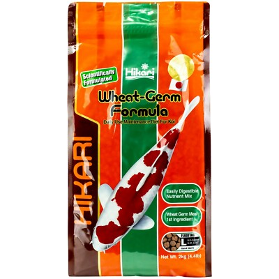 Hikari Wheat Germ LARGE 2kg Winterfutter, Koifutter Wheat Germ leichtverdaulich