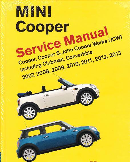 NEW PRINTED BOOK 2007-13 MINI Cooper R55 R56 R57 OEM Service