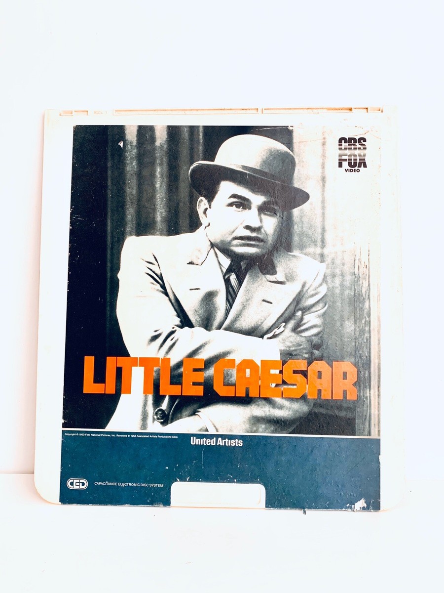 Vintage 1930 Little Caesar Laserdisc VideoDisc CBS Fox Edward G