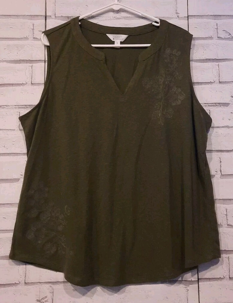 トップス 45R Used Olive size M Lex ave Women's Scrub Top - Shop All