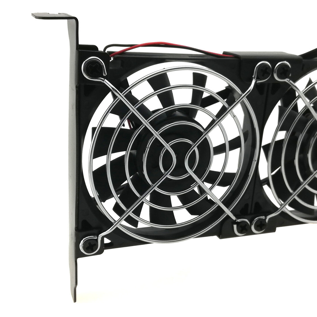 PCIe Cooler Triple 80mm Fan 3500rpm ATX Bracket 3/4pin Power Video