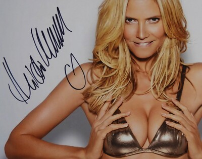 Heidi Klum JSA Signed Autograph Photo 11 x 14 | eBay