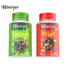 fruit and vegetable supplements, 100% natural fruit and vegetable vitamins