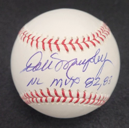 DALE MURPHY Signed Inscribed Official MLB Baseball-ATLANTA BRAVES-PSA