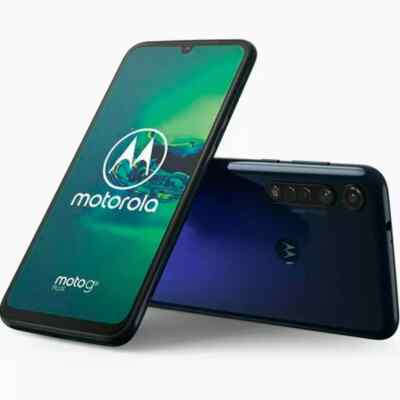 Motorola Moto G8 Plus 64GB Cosmic Blue Android (entsperrt) Smartphone