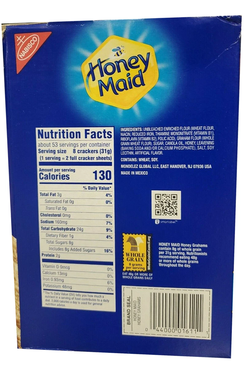 Nabisco Graham Crackers Nutrition