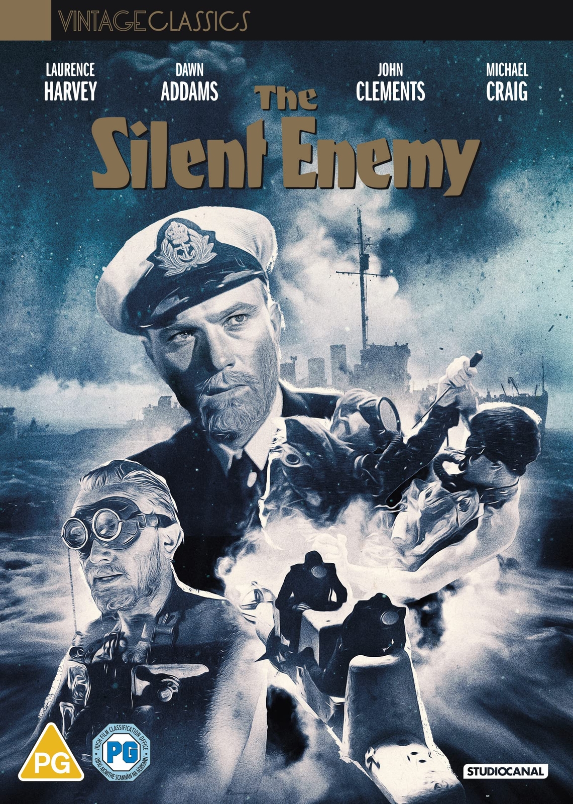 The Silent Enemy (Vintage Classics) [DVD] [2022] (DVD) Laurence Harvey