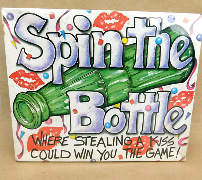 Vintage Spin The Bottle Game - Where Stealing a Kiss Could Win You the Game NEW*