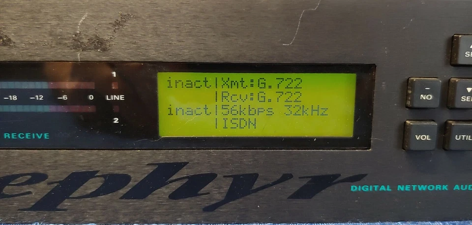 Telos Zephyr 9202 Stereo Layer II+III Digital Network Audio Transceiver - Image 3 of 4