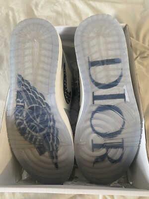 air jordan 1 dior ebay