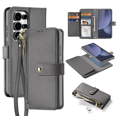 For Samsung Galaxy S26 /Ultra 2in1 Leather Cover Magnetic
