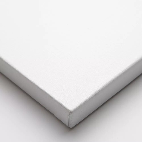 White Stretched Artist Canvas Blank Plain Painting Art Board Small Large Medium - Picture 3 of 20