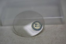 NEW OLD STOCK POCKET WATCH GLASS CRYSTAL VTF22 11/16 25 3/8 BEZEL EDGE 98