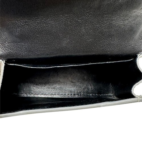 BALENCIAGA Mini Sanduhr Tasche Silber Glitzer XS mit Kette - Bild 8 von 13