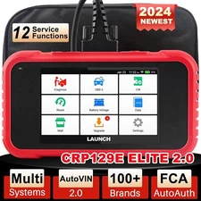 2024 Launch CRP129E V2.0 OBD2 Car Scanner Engine SRS TPMS EPB Diagnostic Tool