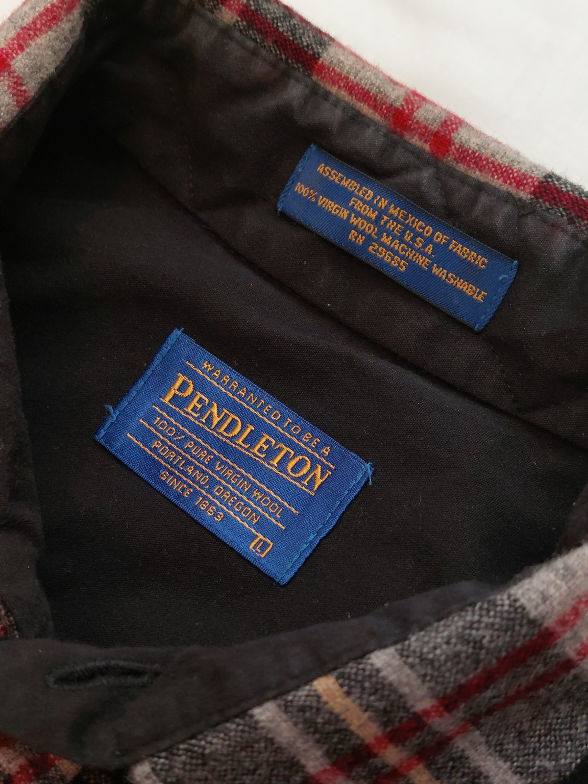 Pendleton 100% Wool Macpherson Tartan Button Up P… - image 5