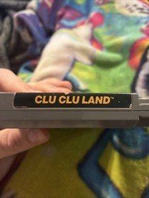 Clu Clu Land NES Nintendo Entertainment System Action Game Tested Authentic
