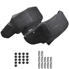 2PCS Rear Fender Liner Wheel Well Guard For 2021 2022 2023 2024 Ford F-150