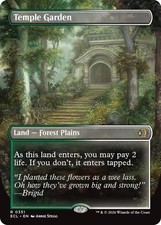 Foil - Temple Garden (Borderless) - 351 - Lorwyn Eclipsed - NM