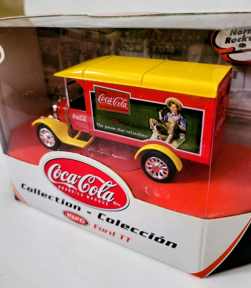 Coca-Cola Matchbox Collectibles 50th Anniversary 1926 FORD TT Brand New In Box  - Image 3 of 4