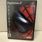 Spider-Man (Sony PlayStation 2, 2002) Complete with Manual Black Label - V Good
