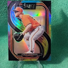 2025 Select Ethan Anderson Premier Level Tie Dye Prizm /25