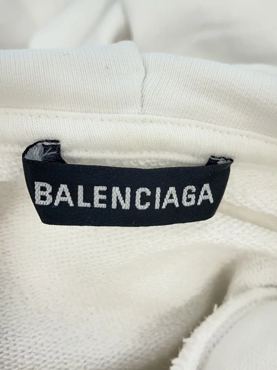 Felpa con cappuccio BALENCIAGA bianca XS usata