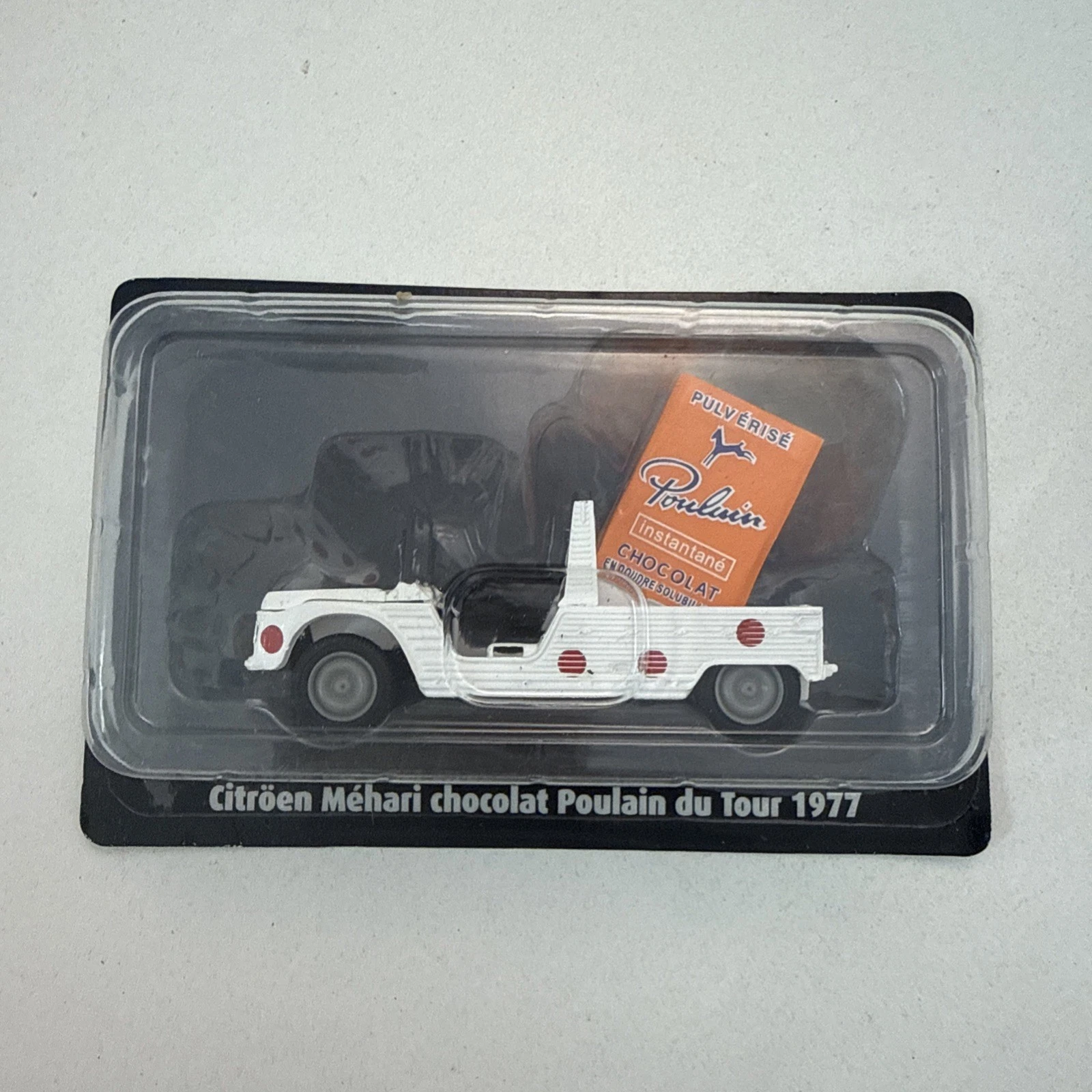 Voiture Miniature Méhari Chocolat Poulain Tour De France 1977 Échelle 1/43