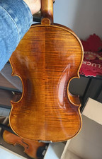 European wood Viola 15 inch Handmade Viola Nice Flamed with Case Bow