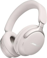Bose QuietComfort Ultra Headphones 2nd Gen White w/ Cables/ Case- Excellent