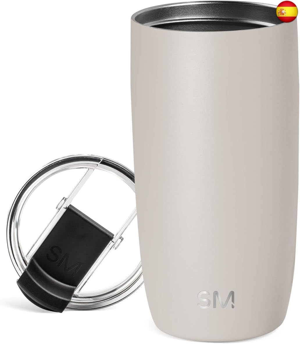 Simple Modern Vaso Termico Cafe para Llevar con Tapa Abatible | Taza Termica de