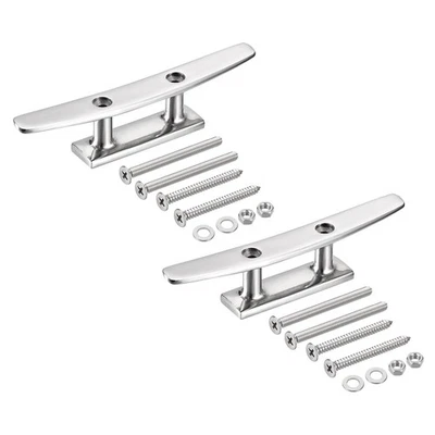 Bootsklampe,offene Basis,12,7cm,2 Stück,Dockklampe aus Edelstahl 316 - Bild 1 von 4