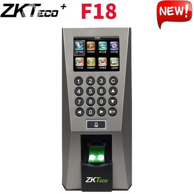 ZKTeco F18 TCP/IP Wifi ID/IC Fingerabdruck Zeit Anwesenheit Tür Access Control