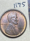 1909-VDB LINCOLN WHEAT CENT, VERY HIGH GRADE AU, Almost Uncirculated #1175