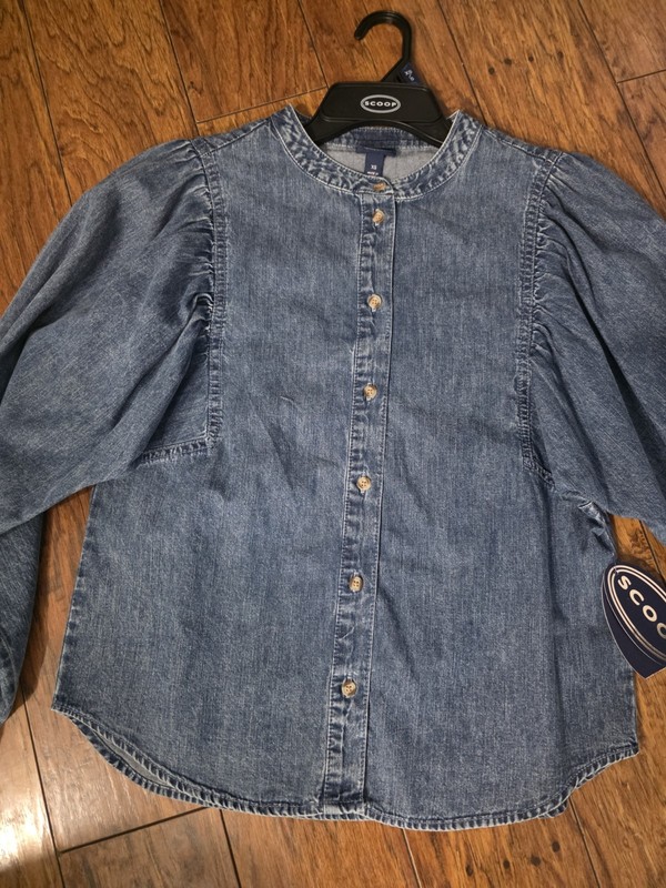 Denim Blouse Size XS