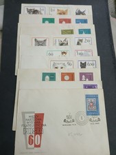 Lot De 10 Lettres Pologne Avec obligation du 1er jour 