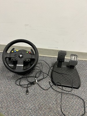 THRUSTMASTER TMX RACING WHEEL FORCE FEEDBACK RACING PEDALS XBOX/P - BLACK