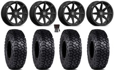 Valor V01 14 Wheels Black 30 Intersect Tires Cfmoto Zforce 950 Uforce 1000