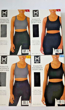 Member's Mark Racerback Sports Bra, Size M to 2XL, Black  Gray - New in Box