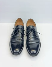 Allen Edmonds Durand Mens 15B Black Leather Oxford Lace Up Dress Shoes USA