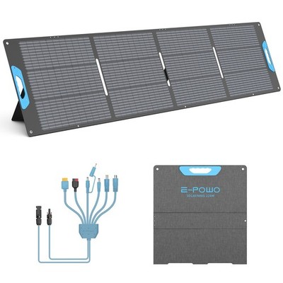 E-POWO Solar Panel Portable 110W 220W for Bluetti Elite 100 V2 Power Station