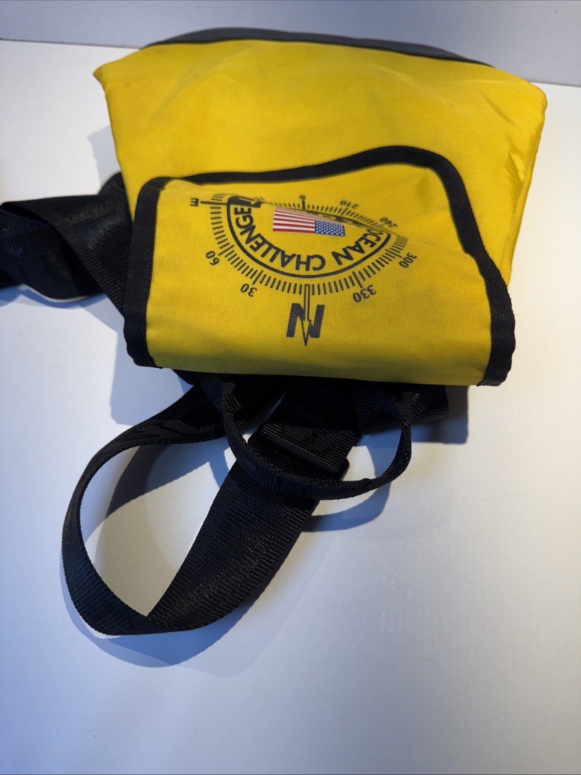 VTG Ralph Lauren Polo Sport “Ocean Challenge” Canvas Backpack/Purse 7.5x11x4RARE image 10