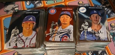 2023 Topps Platinum Anniversary 249 Card Lot - No Duplicates!