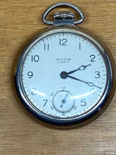 Westclox Scotty Pocket Watch