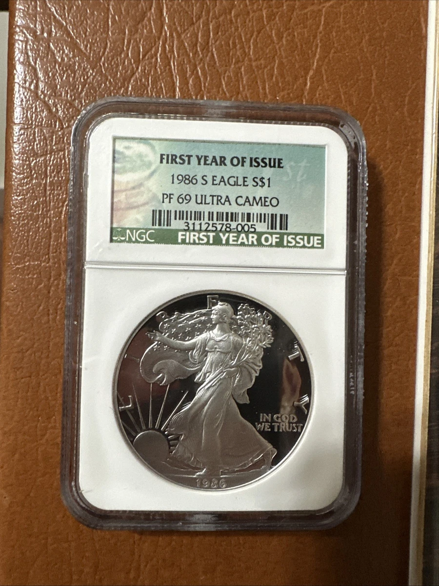 1986 American Silver Eagle Proof Bullion Coins for sale | eBay